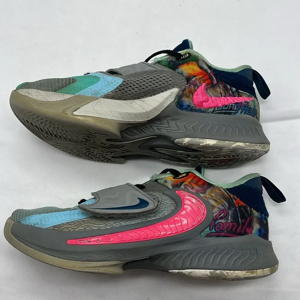 Nike Freak 4 Smoke Gray & Pinksicle 1Y